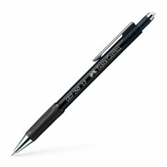 Creion mecanic, 0.7mm, negru, Faber-Castell 1347 Grip