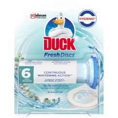 Aparat si rezerva cu gel, pentru vasul toaletei, 36ml, eucalypt, Duck Fresh Discs