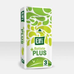 Servetele nazale, 3 straturi, 10 pachete/set, Elfi Plus