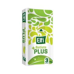 Servetele nazale, 3 straturi, 10 pachete/set, Elfi Plus