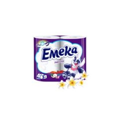 Hartie igienica, 3 straturi, 4 role/pachet, paradise, Emeka