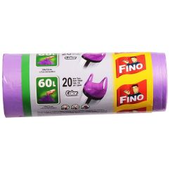 Saci menajeri, 60L, 20 buc/rola, Fino Color
