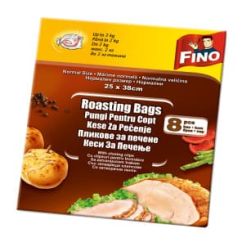 Pungi pentru copt, 25x38cm, 8 buc/set, Fino