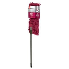 Mop microfibra cu coada, plat, doua fete, Anna