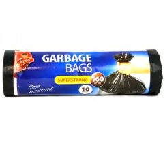 Saci menajeri ultrarezistenti, 160L, 10 buc/rola, LDPE, Anna