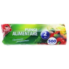 Pungi alimentare, 2kg, 500 buc/rola, Anna