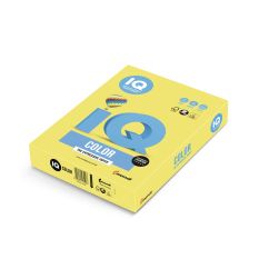 Hartie colorata A4, 80 g/mp, 500 coli/top, canary yellow, IQ Color