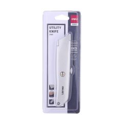 Cutter utilitar, aluminiu, lama magnetica 70x26x12mm, Deli
