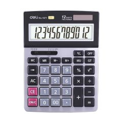 Calculator de birou, 12 digiti, Deli 1671