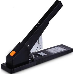 Capsator de mare capacitate, 210 coli, 23/6, metal, negru, Deli Heavy Duty