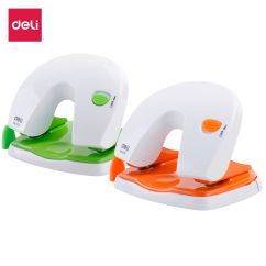 Perforator de birou, 20 coli, plastic, diferite culori, Deli E0123