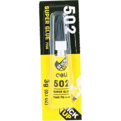 Lipici instant, tip superglue, 7ml, Deli