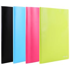 Mapa de prezentare, coperti flexibile, 40 file, diferite culori, Deli