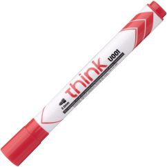 Marker whiteboard, varf rotund 2.0mm, rosu, Deli