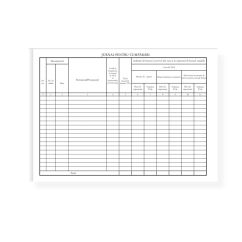 Jurnal cumparari, A4, tipar fata/verso, 100 file/carnet