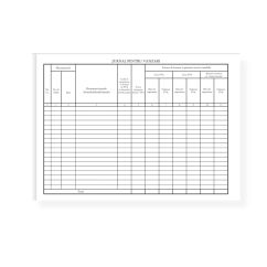 Jurnal vanzari, A4, tipar fata/verso, 100 file/carnet