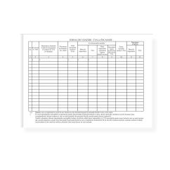 Jurnal vanzari cu TVA la incasare, A4, tipar fata/verso, 100 file/carnet