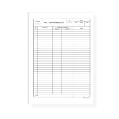 Nota contabila, A4, tipar fata/verso, 100 file/carnet