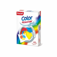 Servetele antitransfer culoare, pentru rufe colorate, 15 buc/cutie, Paclan Protect