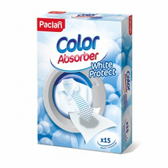 Servetele antitransfer culoare, pentru rufe albe, 15 buc/cutie, Paclan White