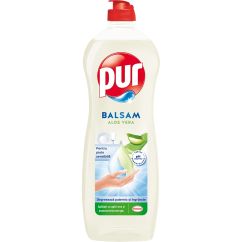 Detergent lichid pentru vase, 750ml, aloe vera, Pur