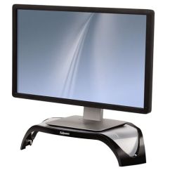 Suport monitor, negru, Fellowes Smart Suites
