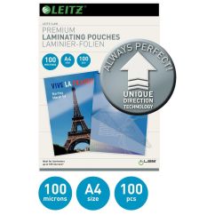 Folie de laminare A4, 100 microni, 100 coli/top, Leitz UDT