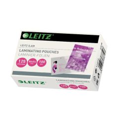Folie de laminare 54x86mm, 125 microni, 100 coli/top, Leitz