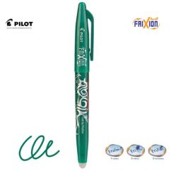 Roller cu cerneala, varf conic 0.7mm, verde, Pilot Frixion Ball