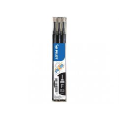 Rezerva pentru roller, varf needle point 0.5mm, 3 buc/set, negru, Pilot Frixion Point