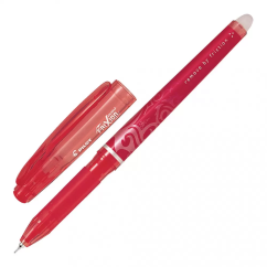 Roller cu gel, varf needle point 0.5mm, rosu, Pilot Frixion Point