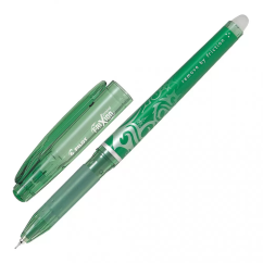 Roller cu gel, varf needle point 0.5mm, verde, Pilot Frixion Point