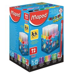 Carioca, 72 culori/set, Maped School`Peps