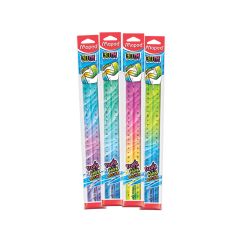 Rigla, 30 cm, Maped Twist'n Flex Deco