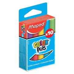 Creta, colorata, 10 buc/set Maped