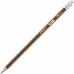 Creion grafit, HB, cu radiera, Maped Black`Peps