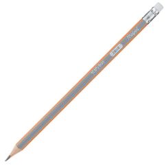 Creion grafit, 2H, cu radiera, Maped Black`Peps