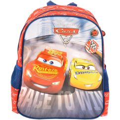 Ghiozdan gradinita baieti, albastru-rosu, Cars 17412