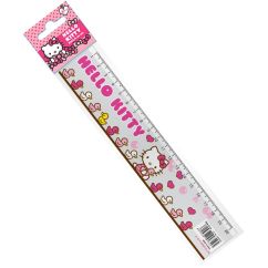 Rigla,20 cm, Hello Kitty