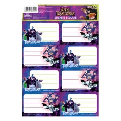 Etichete scolare, 40 buc/set, Hotel Transilvania