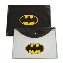Mapa plastic cu buton A4, Batman
