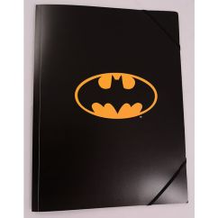 Mapa, plastic, A4, cu elastic, Batman
