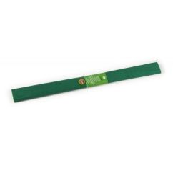 Hartie creponata, 50x200 cm, 10 buc/set, verde inchis, Standard---EOL---