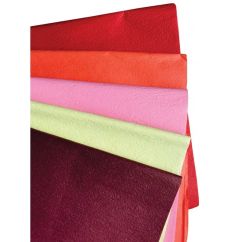 Hartie matase, 64x64 cm, 20 coli/set, roz, Standard