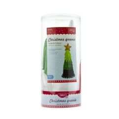 Set creativ, globuri Craciun, fetru, verde, Daco