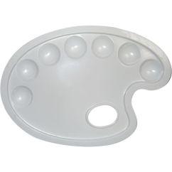 Paleta pictura, alb, Standard