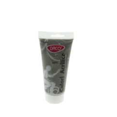 Culori acrilice, 200 ml, argintiu, Daco