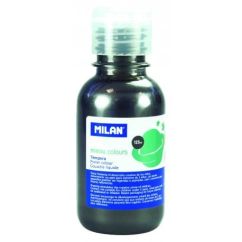 Culori tempera, 125 ml, gri metalizat, Milan