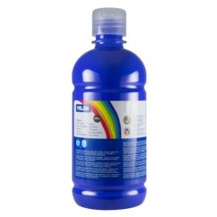 Culori tempera, 500 ml, albastru inchis, Milan