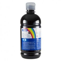 Culori tempera, 500 ml, negru, Milan
